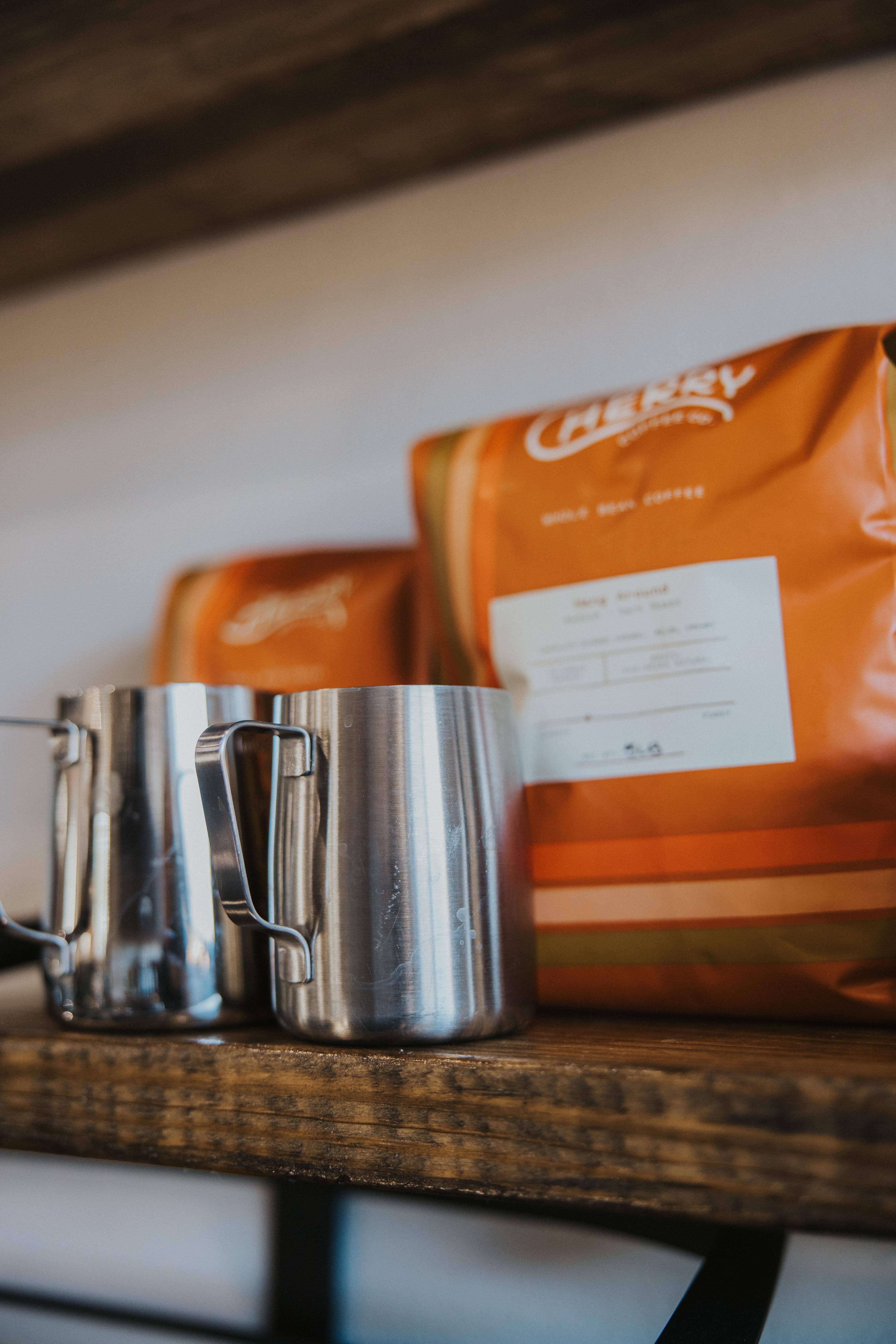 One of our delicious coffees and bagels